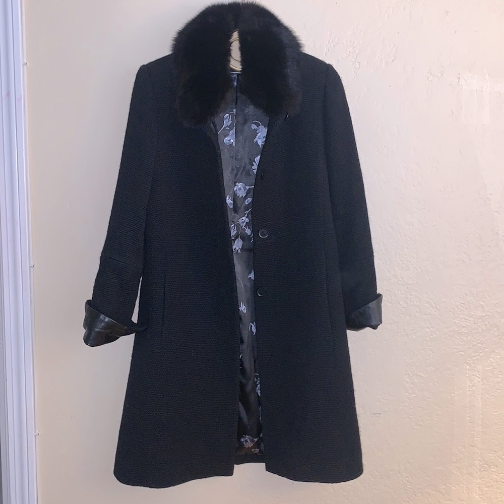 Via Spiga tweet coat